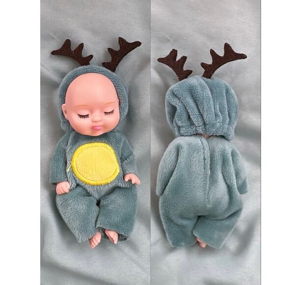 4 Animal & Insect Costumed Mini Reborn Baby Dolls Rebirth Dolls - Picture 5 of 6